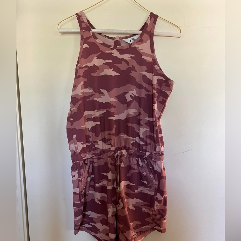 Athleta Girl On The Go Romper, size 14